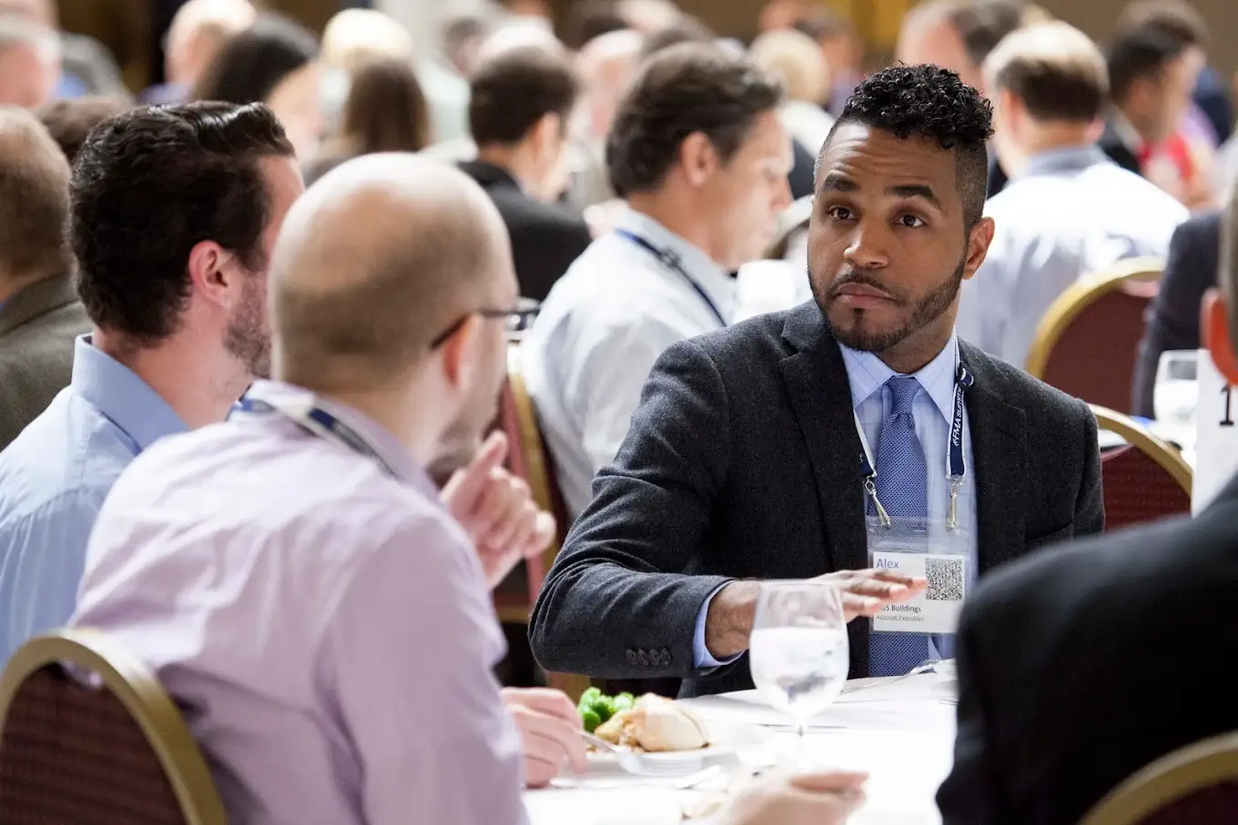 Delegates networking at the Northeast Summit